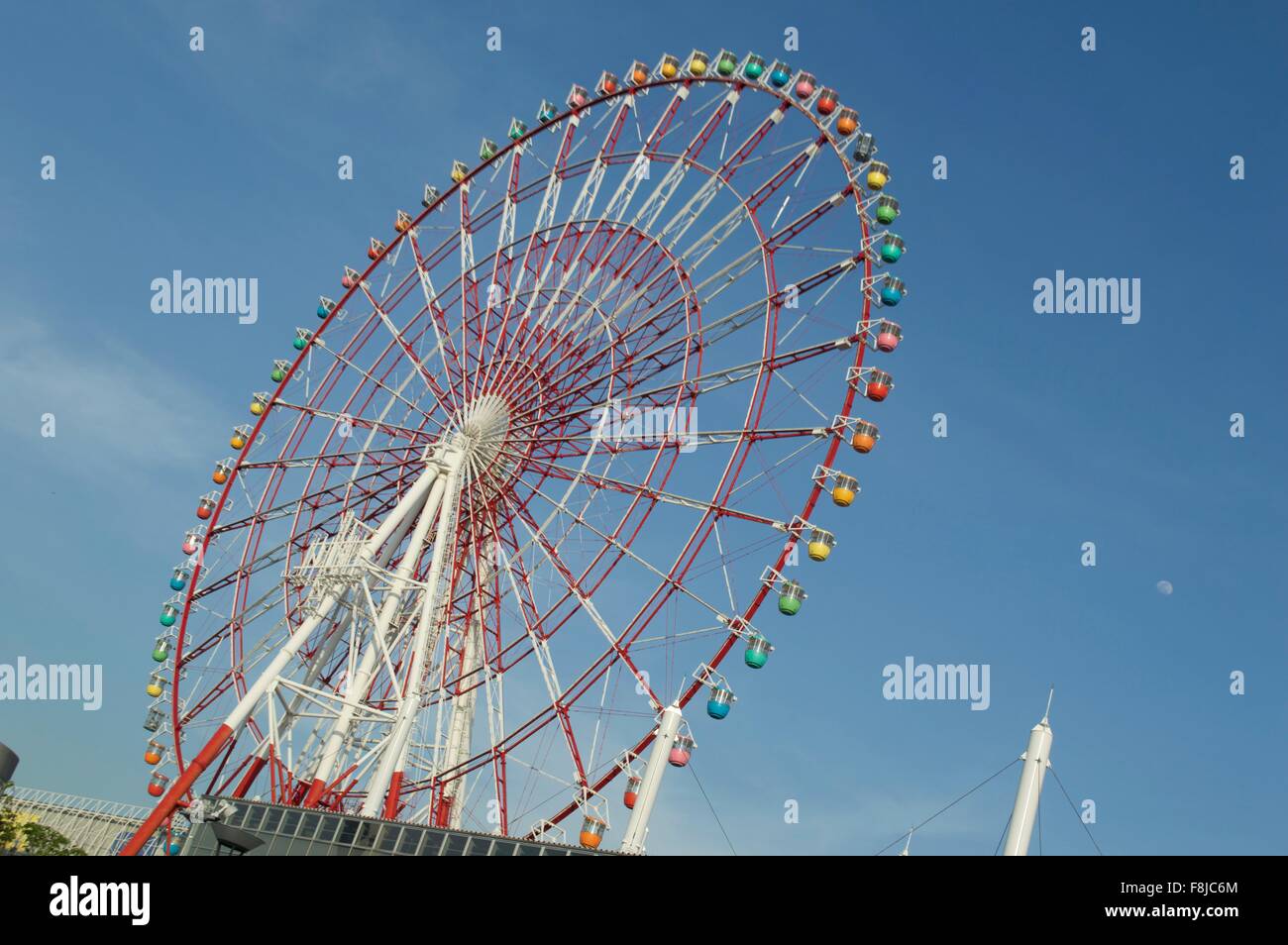 Ein Riesenrad für Fahrt in Tokio Stockfoto