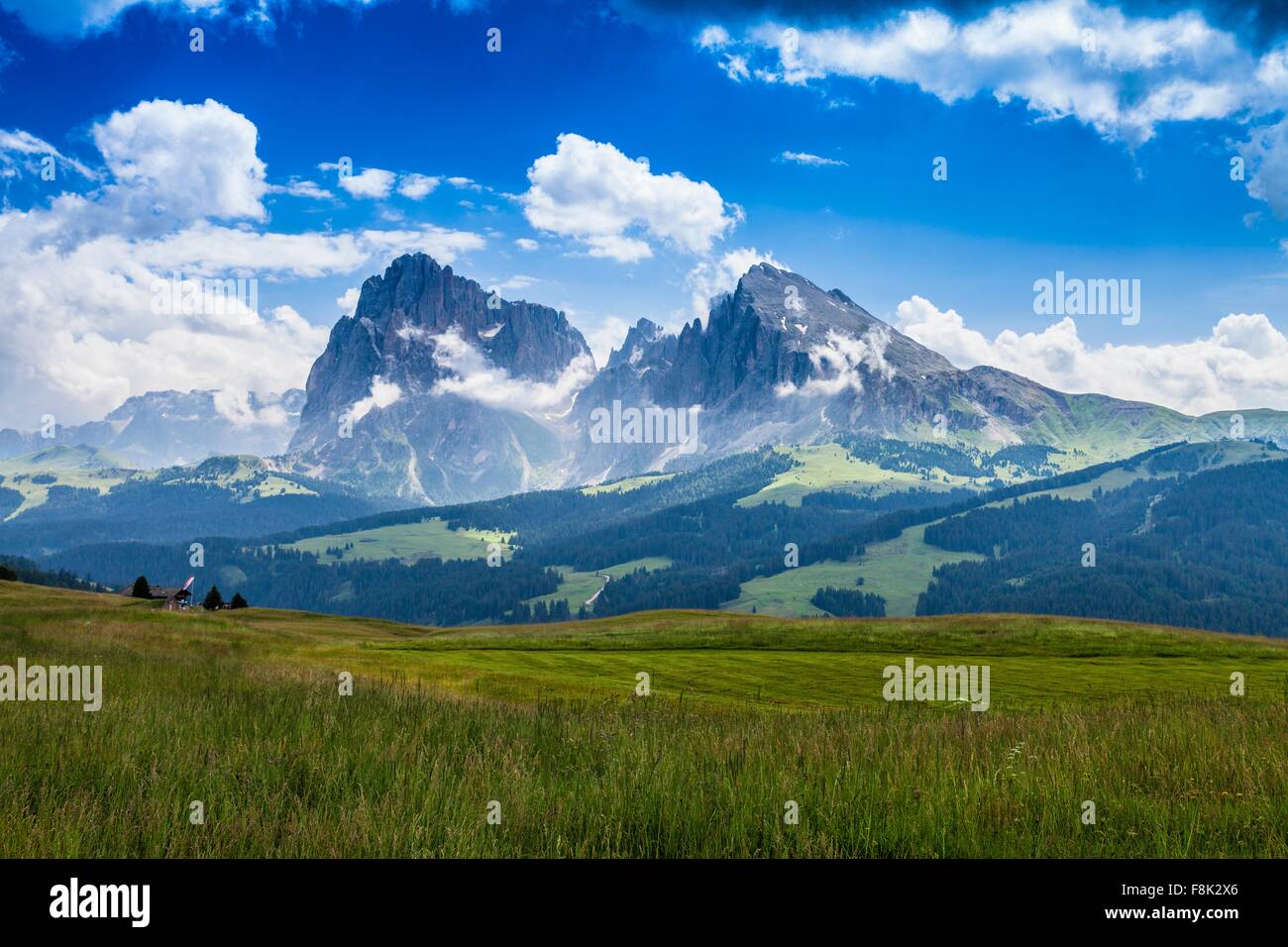 Dolomitenlandschaft, Italien Stockfoto