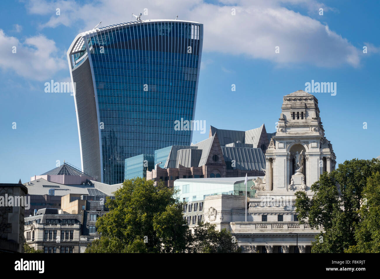 Walkie Talkie Gebäude, London, England, UK Stockfoto