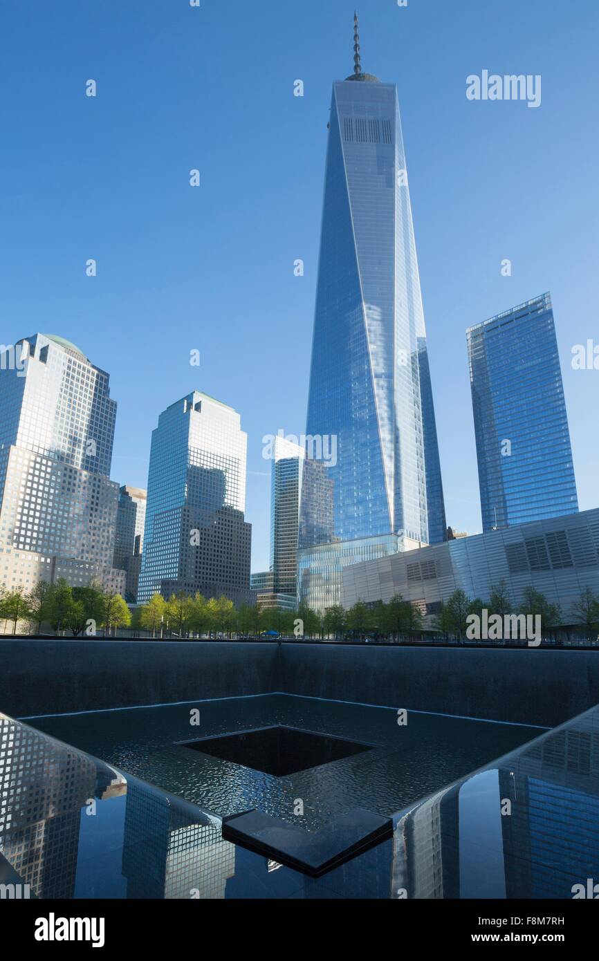 National September 11 Memorial & Museum, New York, USA Stockfoto