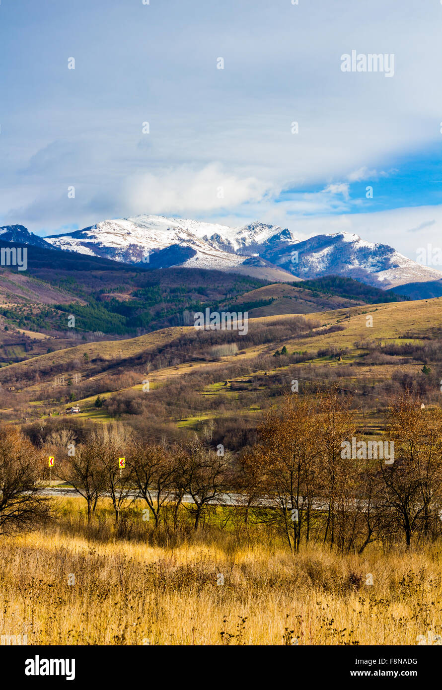 Landschaften der Karpaten, Rumänien Stockfoto