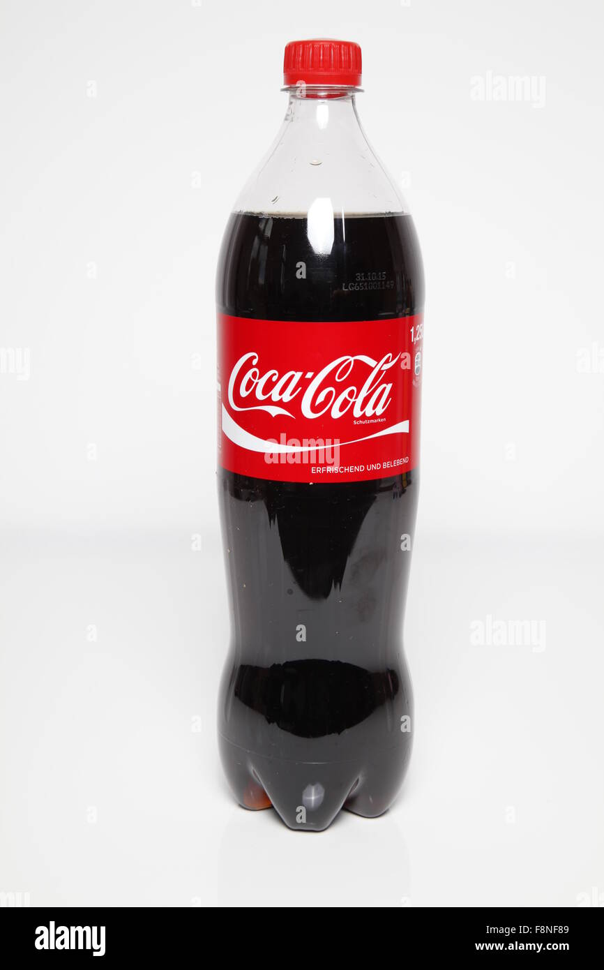 Coca Cola-Flasche Stockfoto