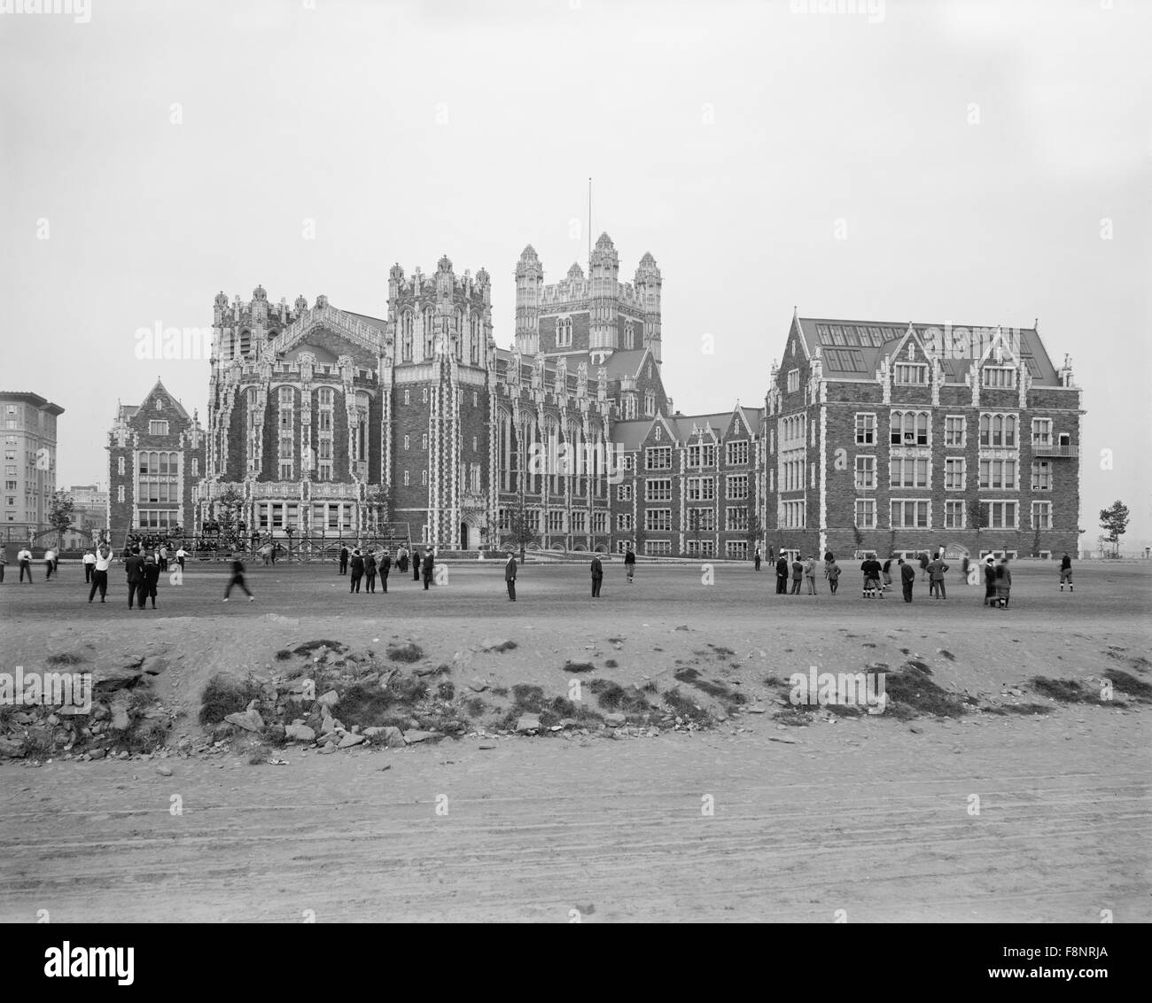 Hochschule der Stadt New York, New York City, New York, USA, 1910 Stockfoto