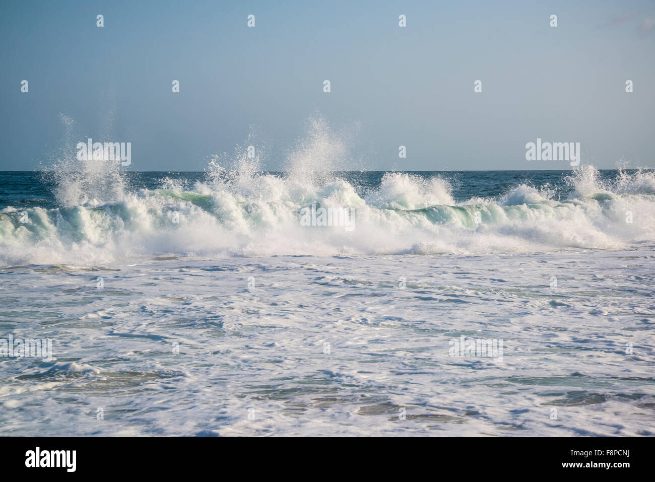 Atlantischen Ozean, Wellen, Rio De Janeiro, Brasilien Stockfoto