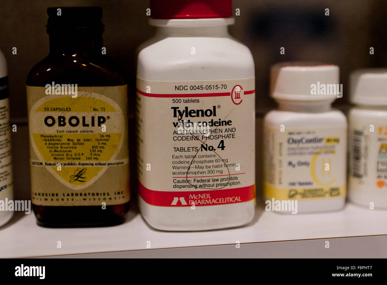 Tylenol mit Codein #4 - USA Stockfoto