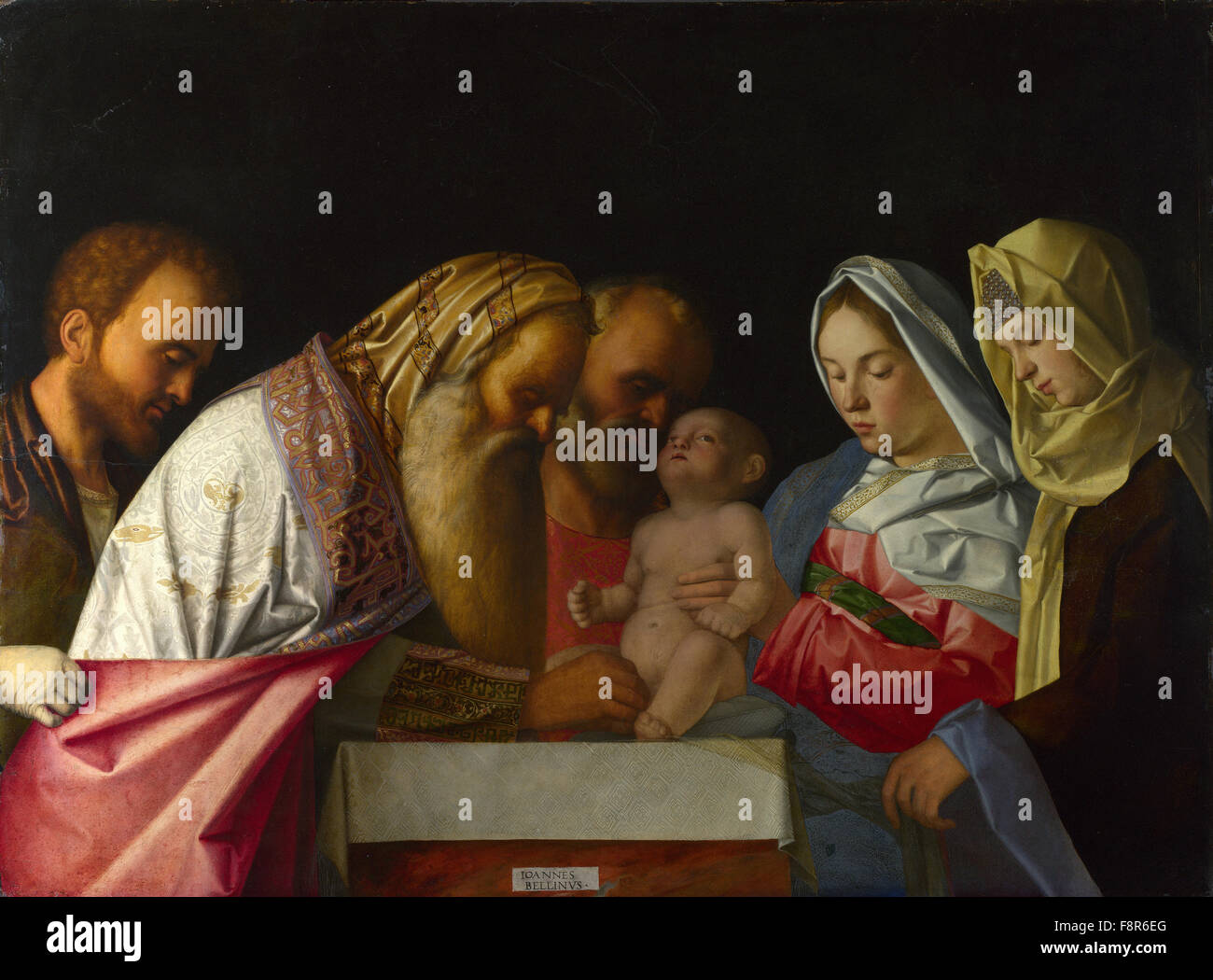 Giovanni Bellini - Giambellino - die Beschneidung Stockfoto