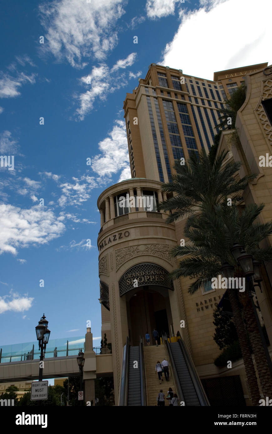 Der Palazzo Las Vegas, Nevada, USA Stockfoto