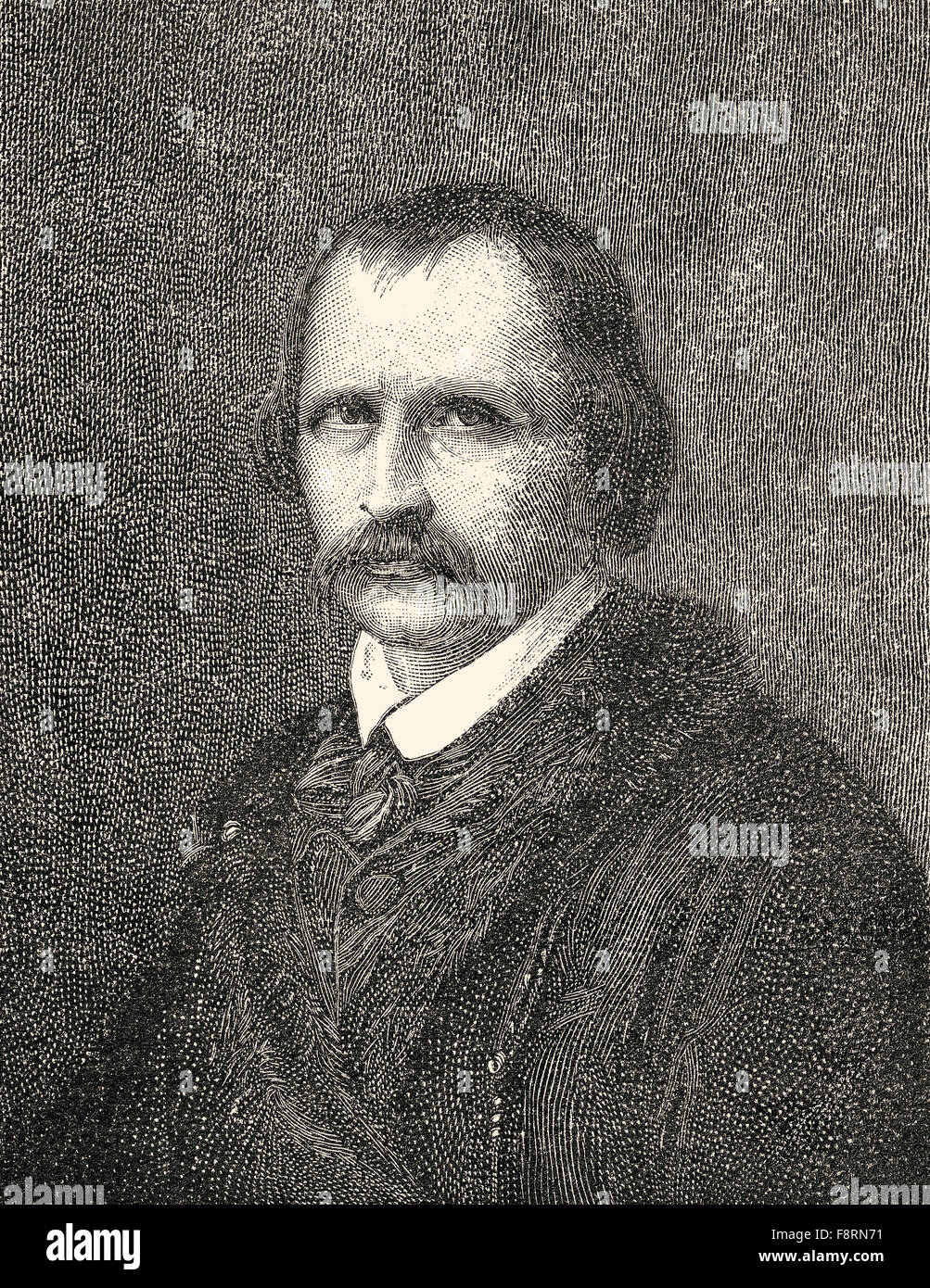 Wilhelm von Kaulbach, 1805-1874, deutscher Maler Stockfoto