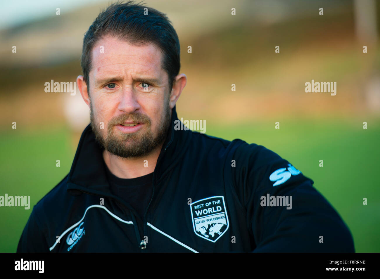 Ehemaligen walisischen Rugby internationaler Akteur SHANE WILLIAMS Stockfoto