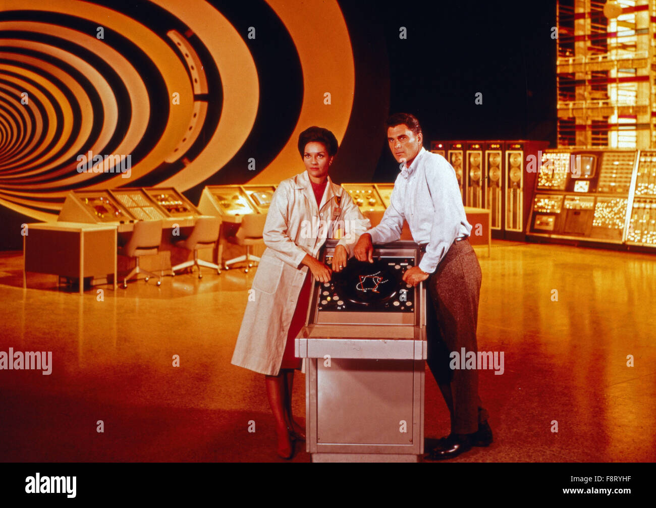 Der Zeittunnel, Fernsehserie, USA 1966-1967, Monia: James Darren (Rechts) Stockfoto