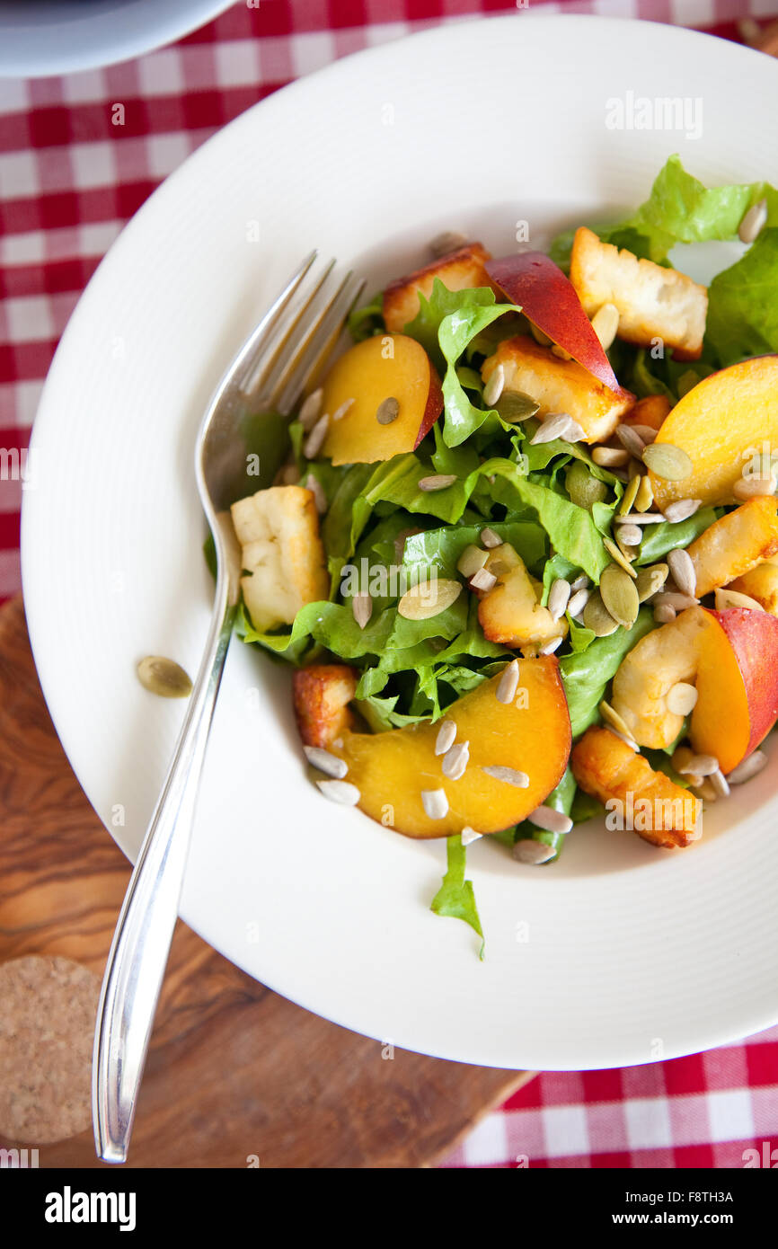 Gesunde Salate Stockfoto