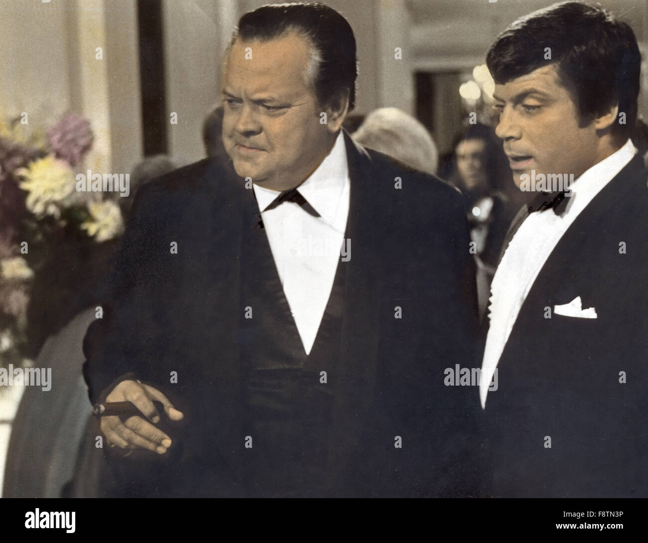 Ich werde nie vergessen, was "fest, aka: war Kommt Danach?, Großbritannien 1967, Regie: Michael Winner, Monia: Oliver Reed, Orson Welles (" Links ") Stockfoto