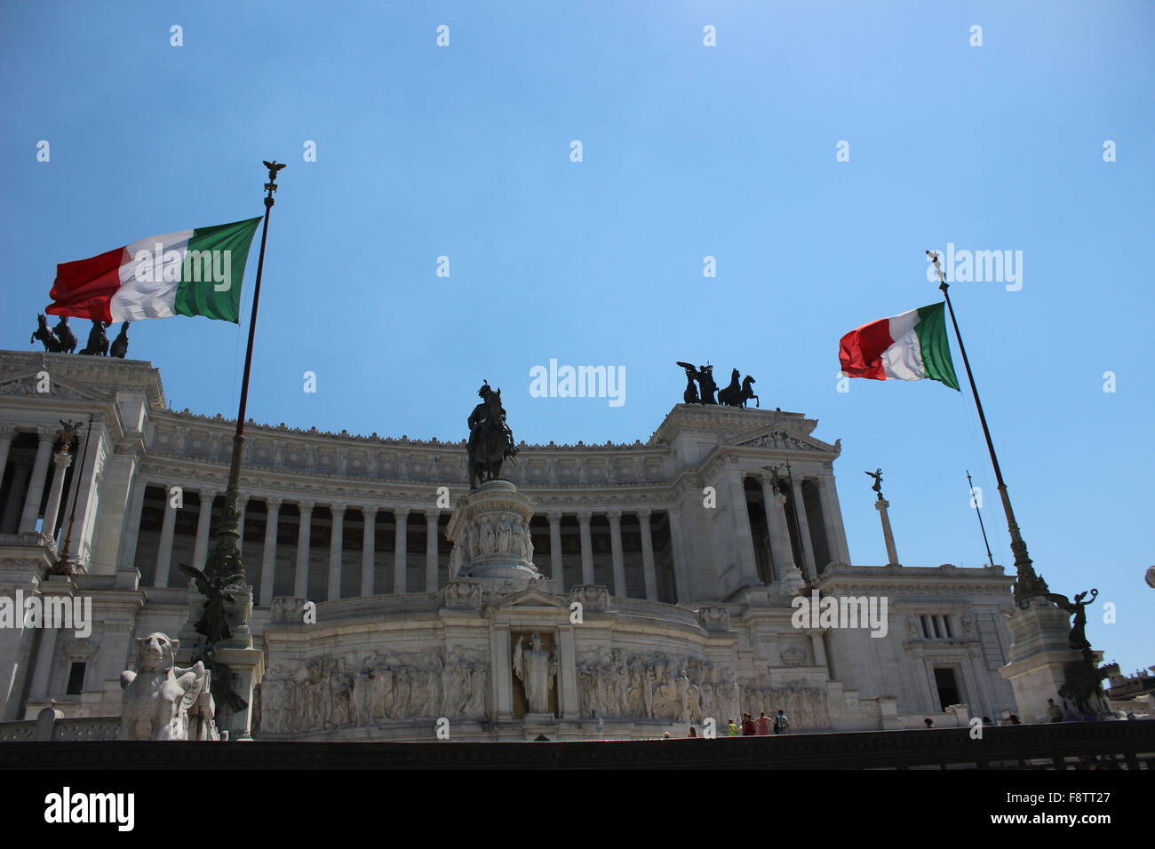 Il Vittoriano Rom Stockfoto