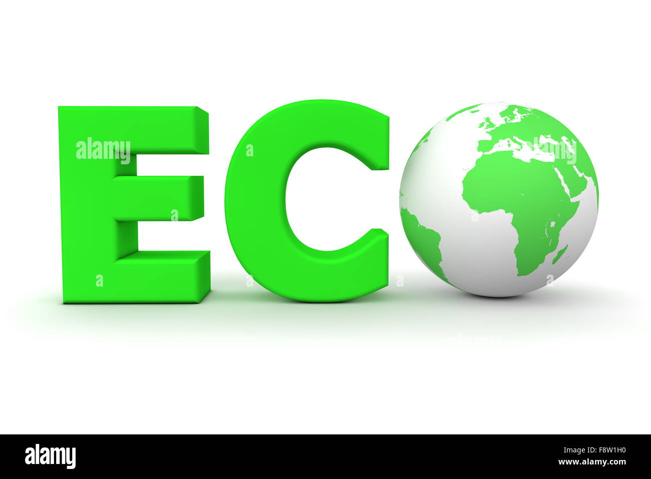 Eco World Stockfoto