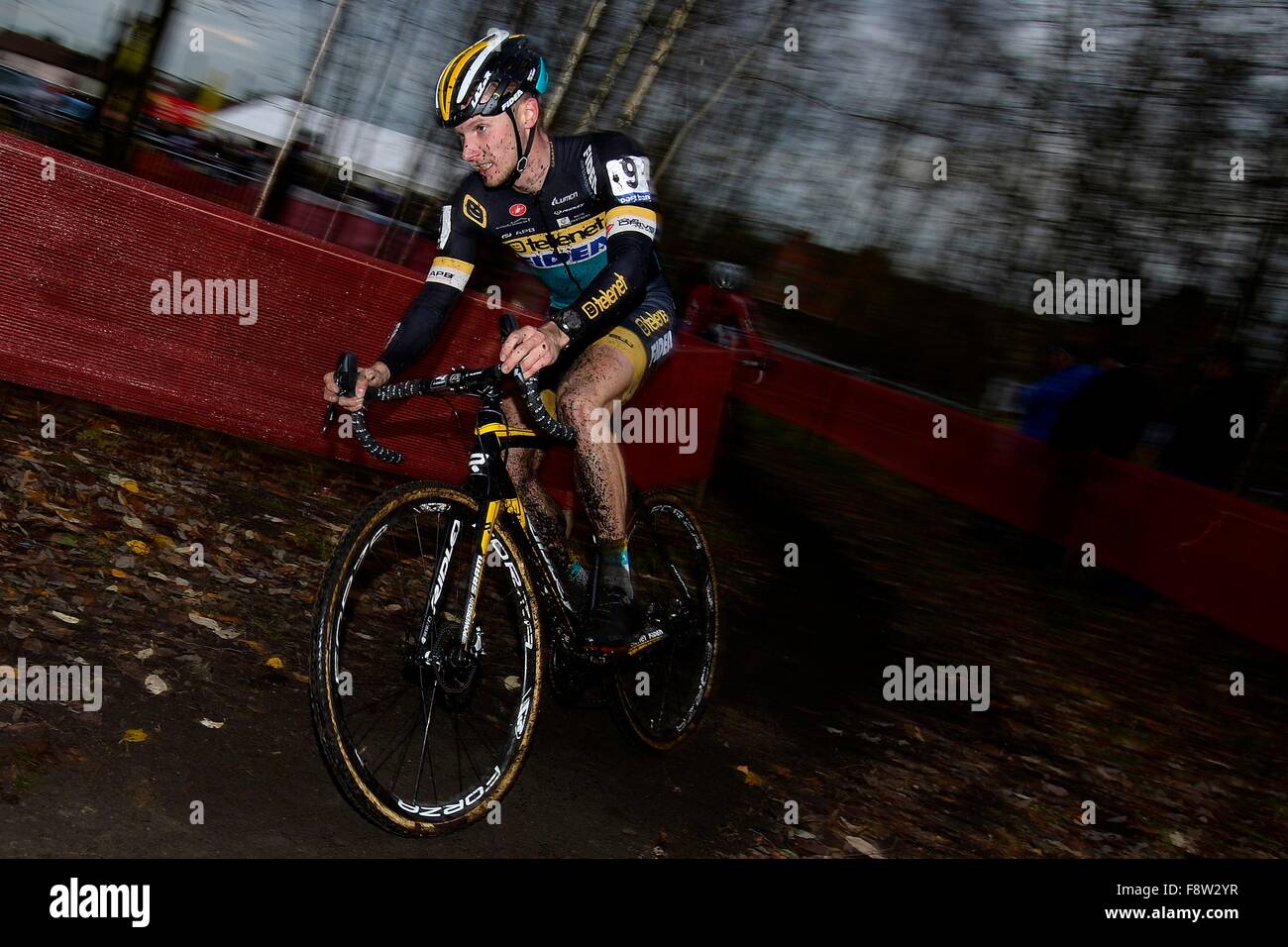 Essen, Deutschland. 5. Dezember 2015. Bpost Bank Cyclocross Trophy. Van Kessel Corne (NED) von Telenet - Fidea © Aktion Plus Sport/Alamy Live News Stockfoto