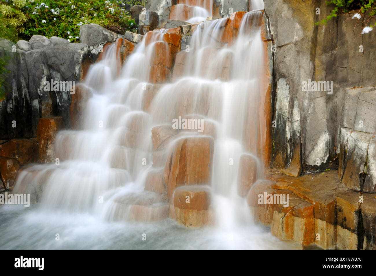 Kleiner Wasserfall Stockfoto