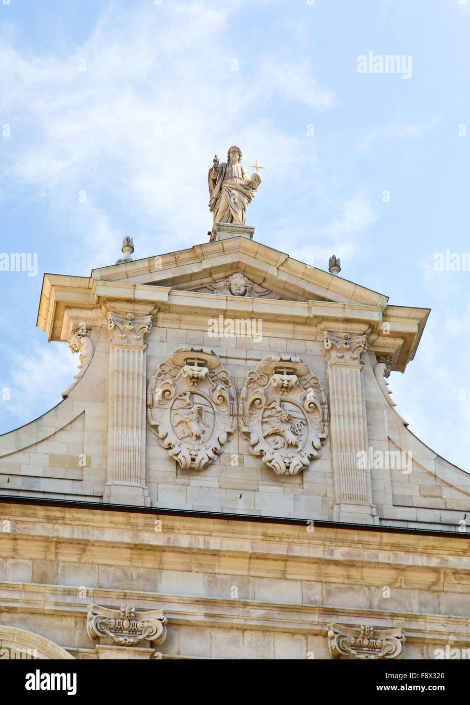 Der Dom im Zentrum von Salzburg Stockfoto