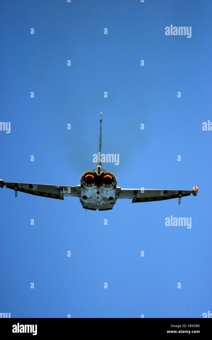 Eurofighter im Flug bei UK Air show Stockfoto