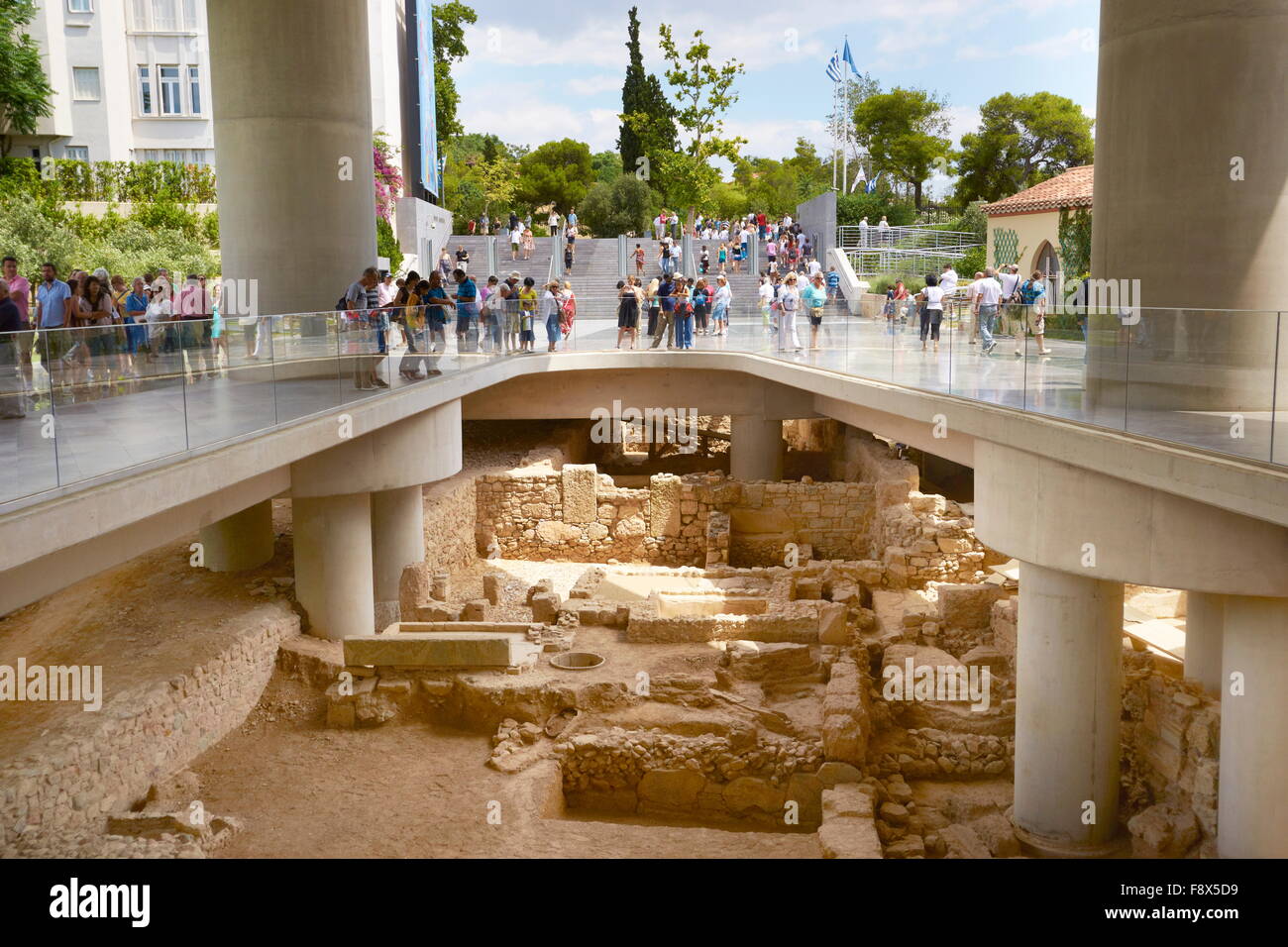 Athen - Museum der Akropolis, Griechenland Stockfoto