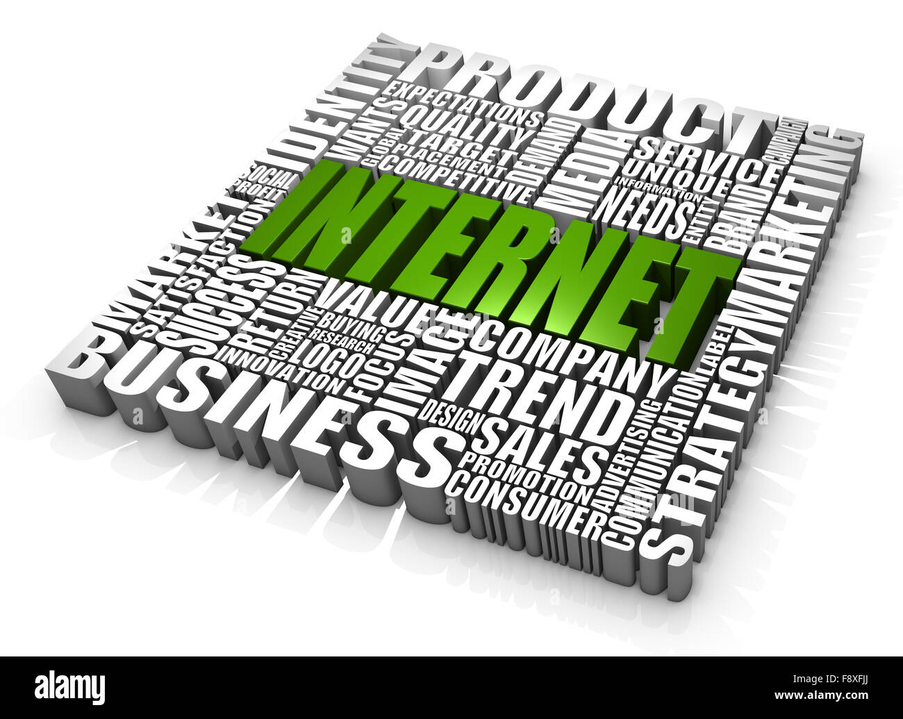 Internet-Geschäft Stockfoto