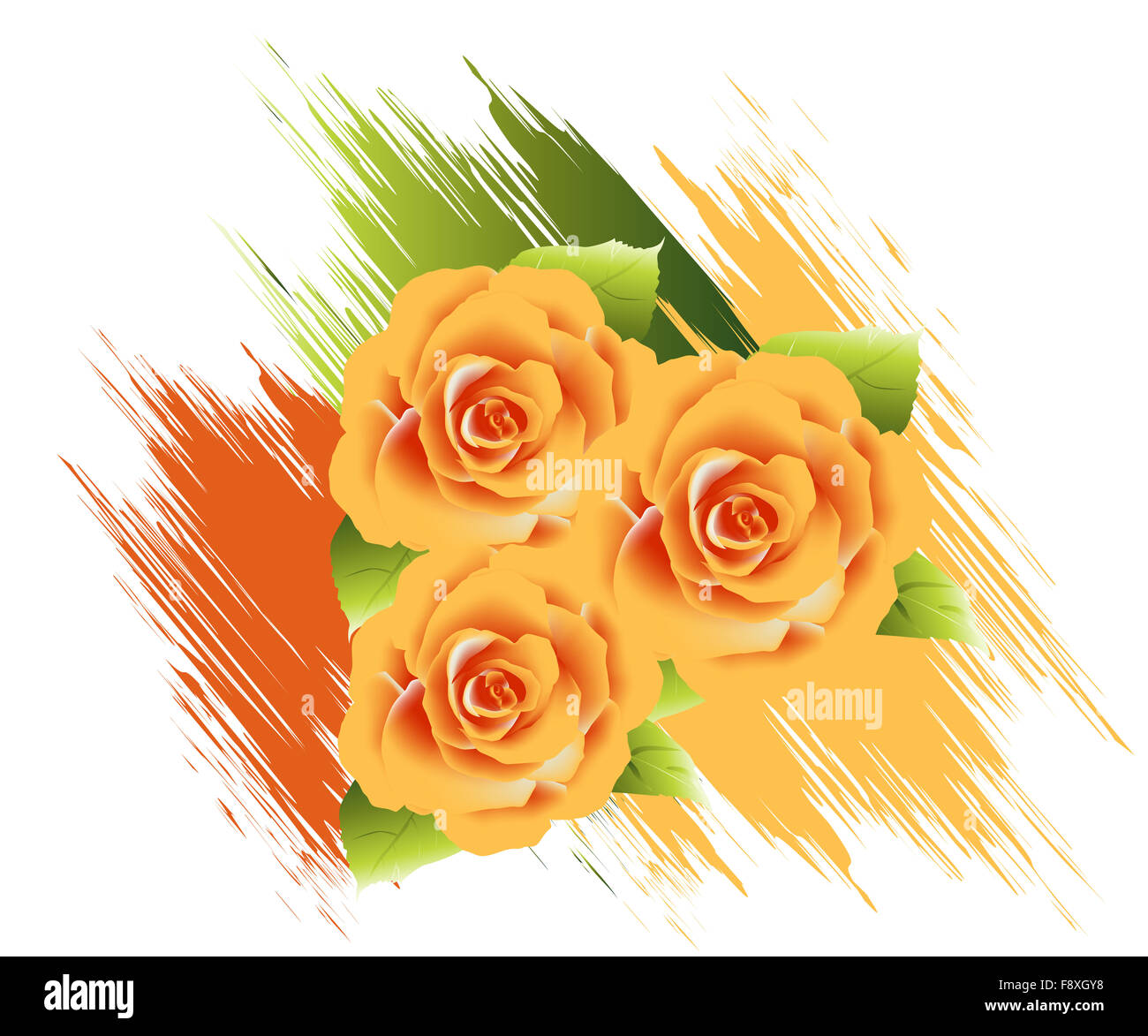 Blumen Abbildung 25 Stockfoto