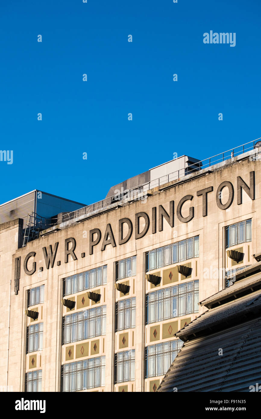 G.W.R. Paddington Station, London, England, U.K Stockfoto