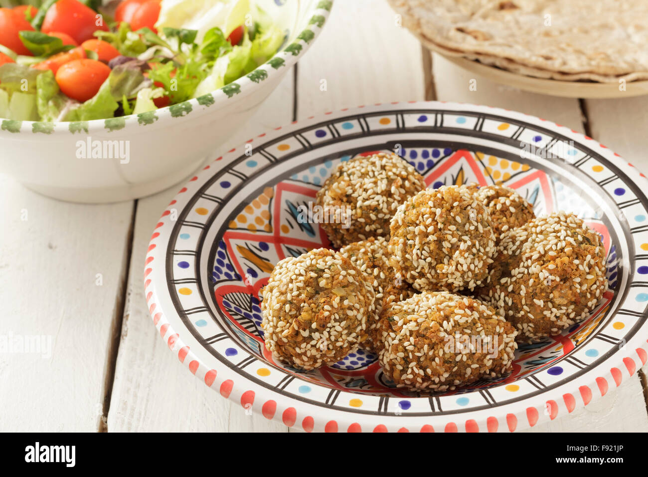 Falafel Stockfoto