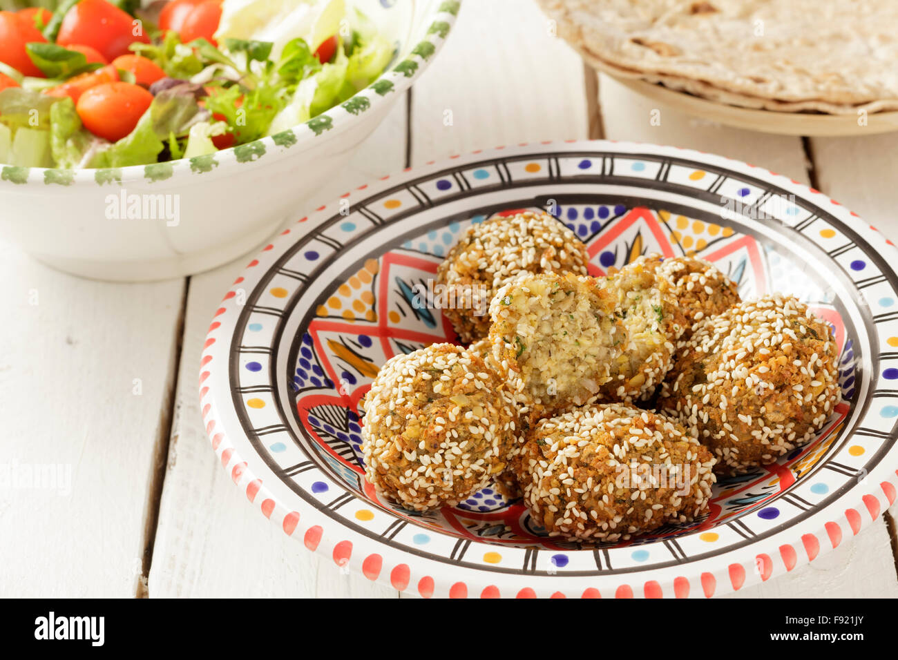 Falafel Stockfoto