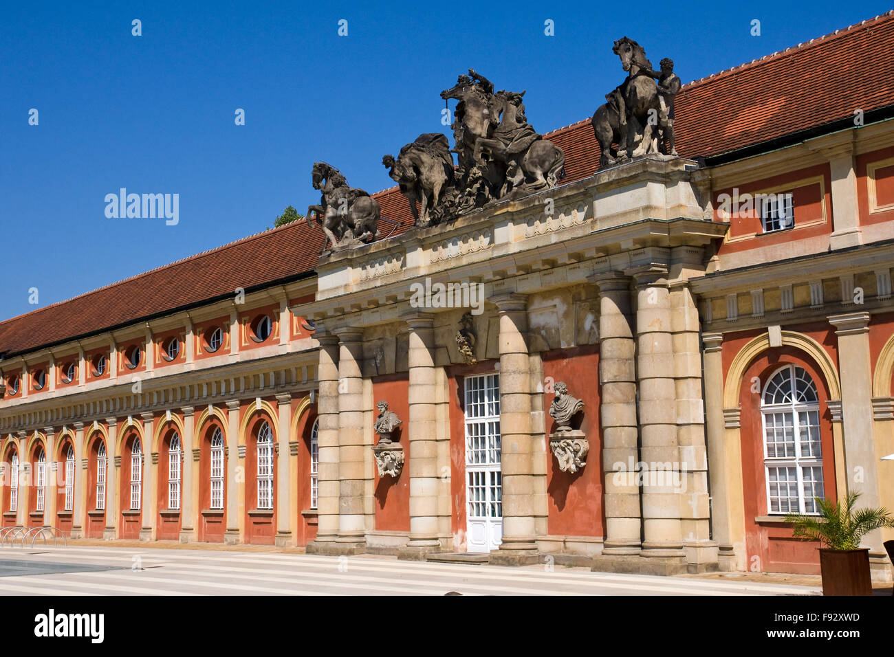 Filmmuseum in Potsdam, in den alten Marstall Stockfoto