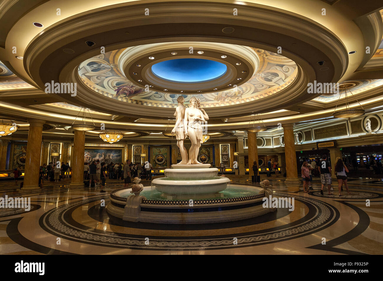 Lobby, Hotel Caesars Palace, Las Vegas, Nevada, USA Stockfoto