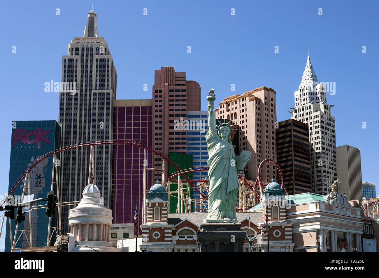 New York-New York Hotel, Las Vegas, Nevada, USA Stockfoto