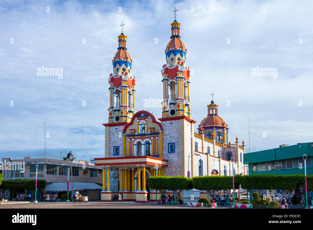Kathedrale San Marcos in Paraiso, Tabasco, Mexiko. Stockfoto