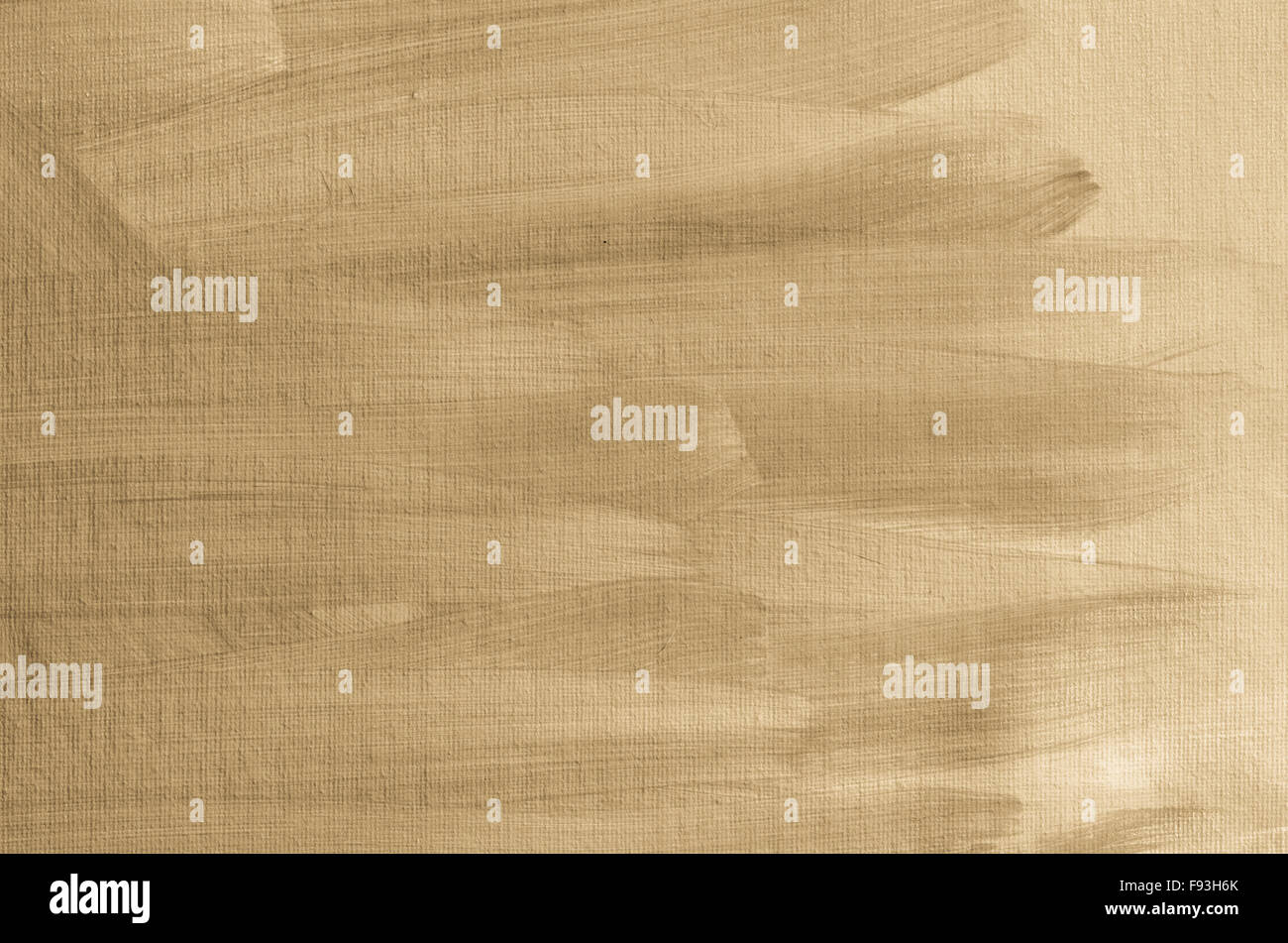 Sepia künstlerische Leinwand Hintergrundtextur Stockfoto