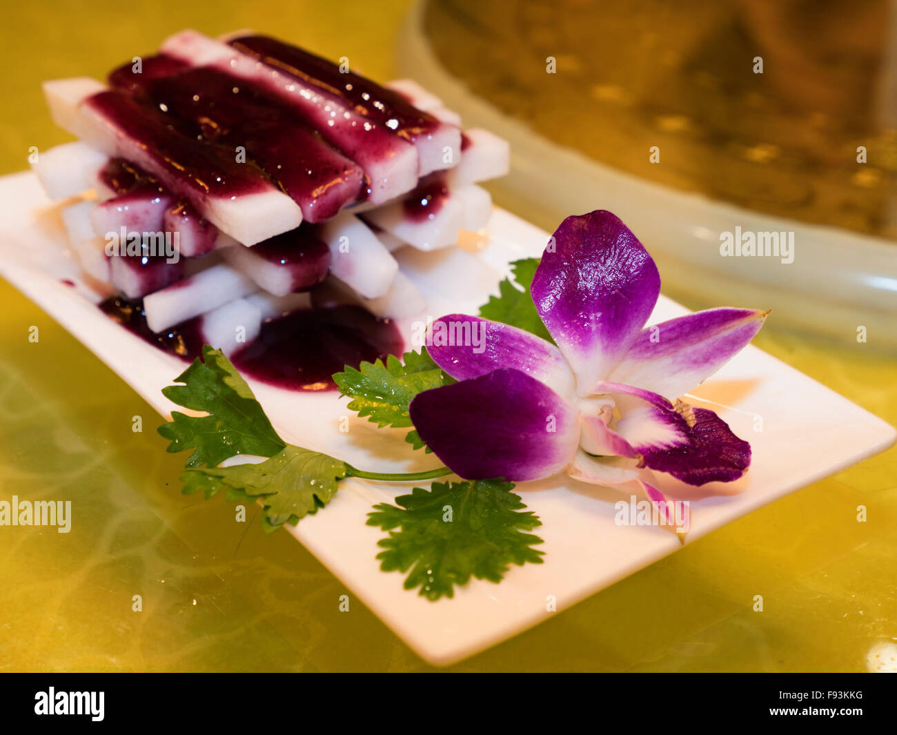 Chinesisches Gericht, Peking, China, Asien Stockfoto