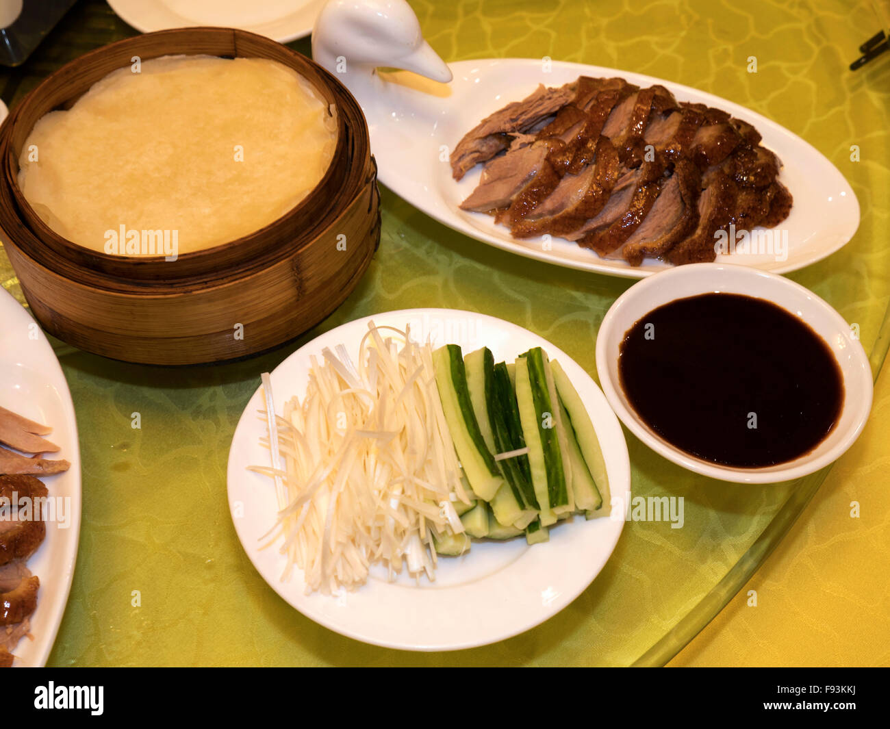 Beijing gebratene Ente, Peking, China, Asien Stockfoto