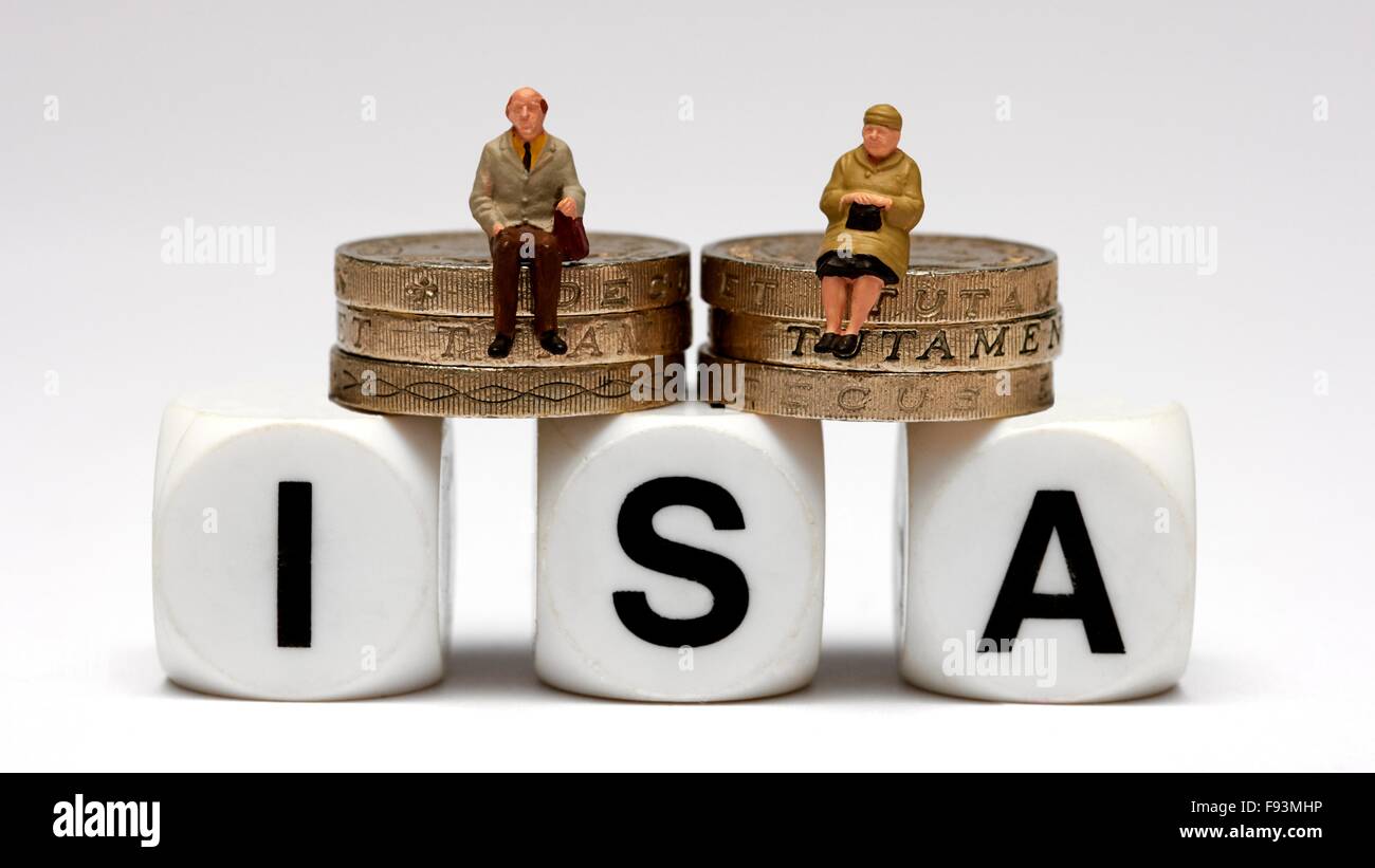 Bargeld-Geld-ISA-Konzept Stockfoto
