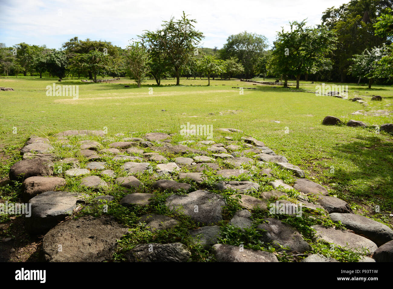 Tibes Eingeborene zeremonielle Zentrum. Ponce, Puerto Rico. Karibik-Insel. Territorium der USA Stockfoto