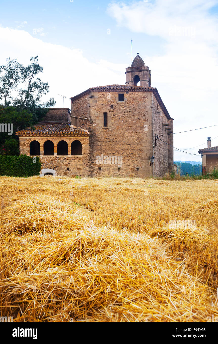 Castell de Pubol. Pubol ist, dass die Stadt liegt in der Comarca Baix Empordà, in der Provinz Girona, Katalonien, Spanien Stockfoto