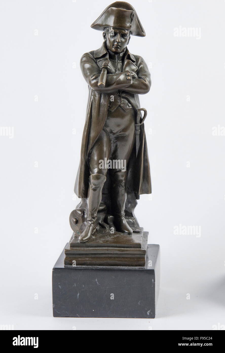 Bronze-Statue von Napoleon Bonaparte Stockfoto