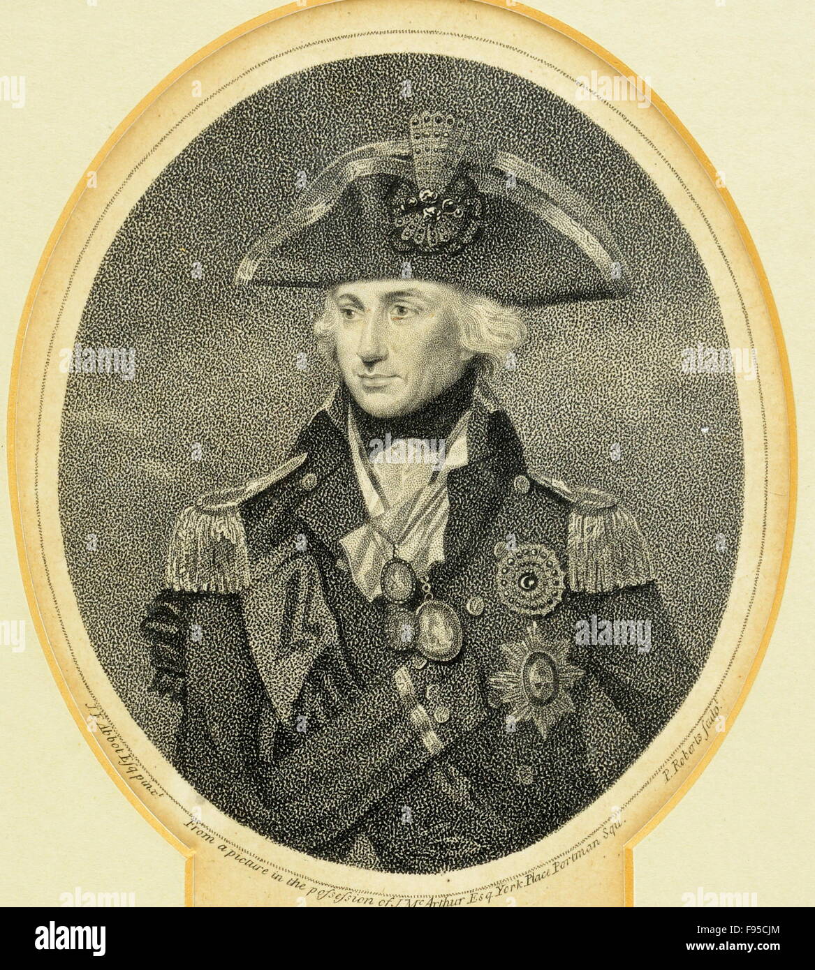 Der RT Hon Lord Nelson K. Stockfoto