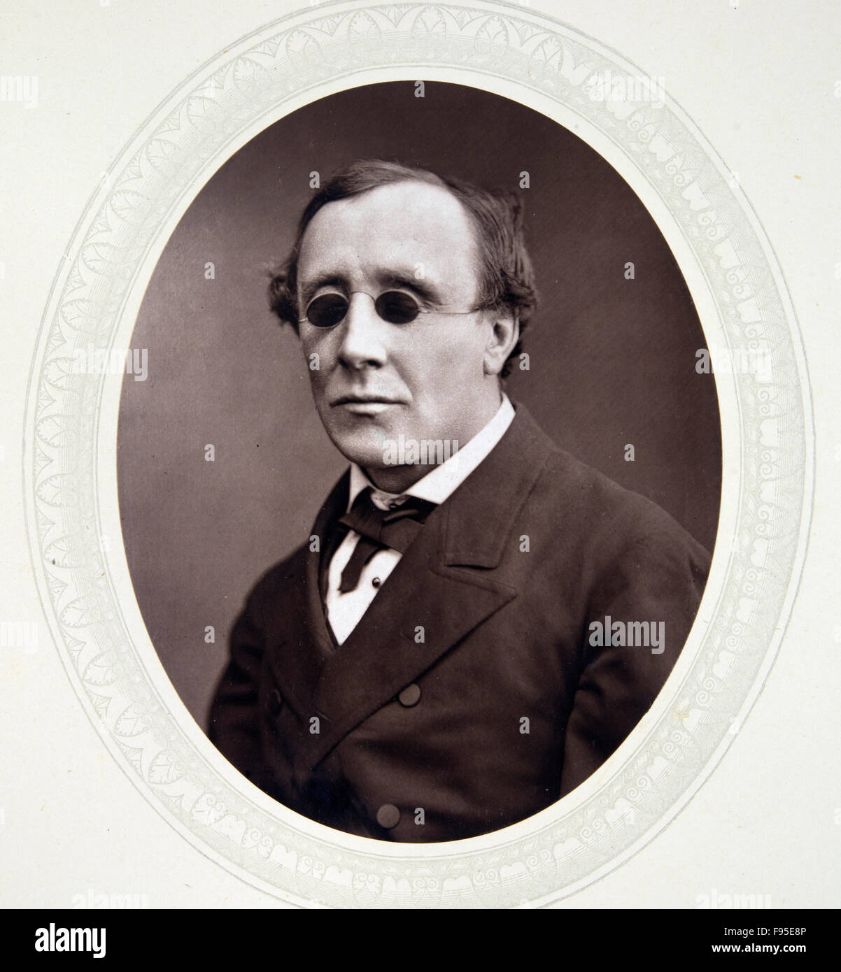 Professor Henry Fawcett. Stockfoto