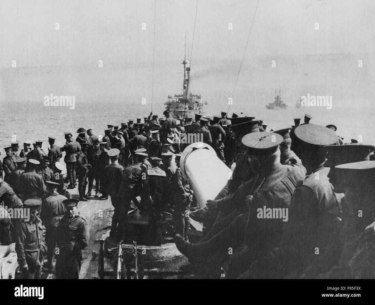 Gallipoli und die Dardanellen, Teil 1. Stockfoto
