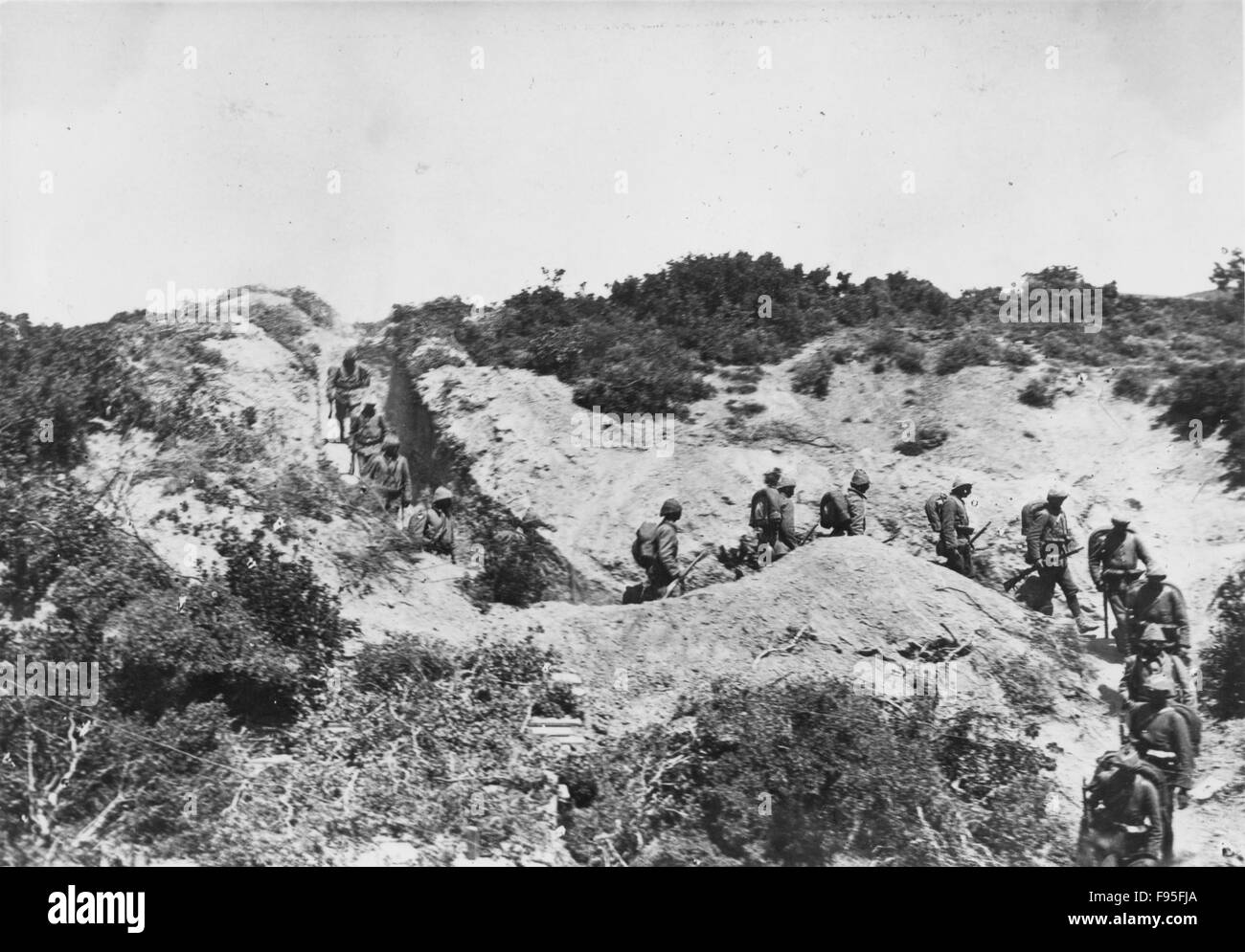Gallipoli und die Dardanellen, Teil 1. Stockfoto