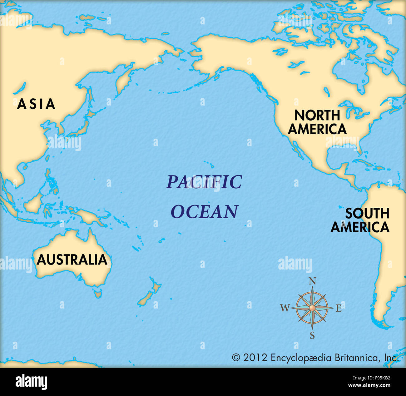 Pazifischer Ozean Stockfotografie - Alamy