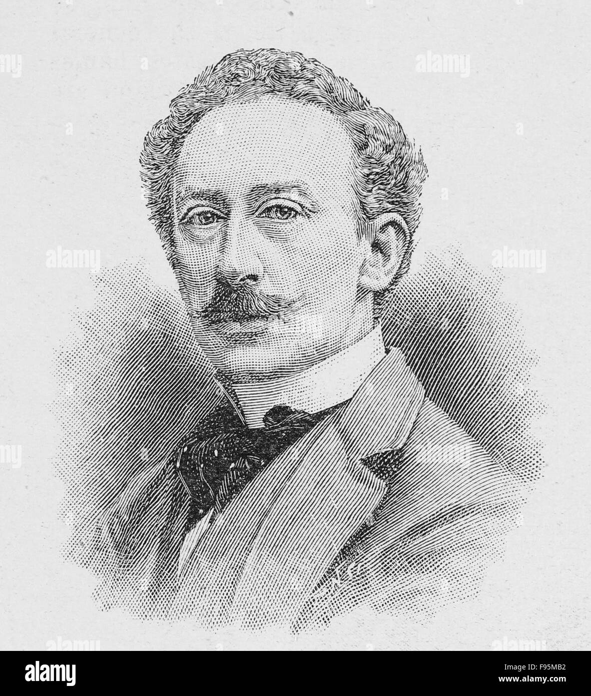 Herr Arthur Hacker. Stockfoto