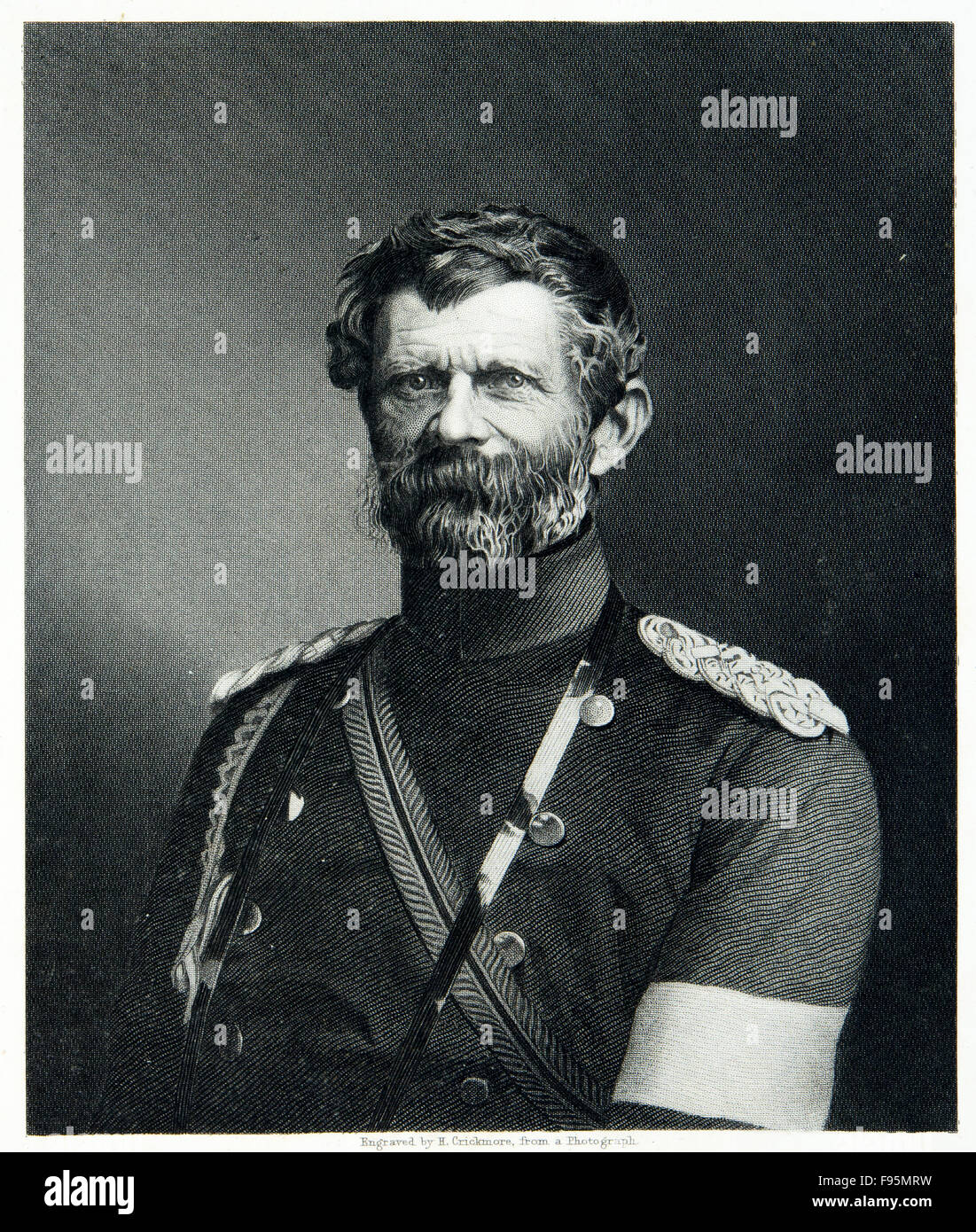 Edwin von Manteuffel. Stockfoto