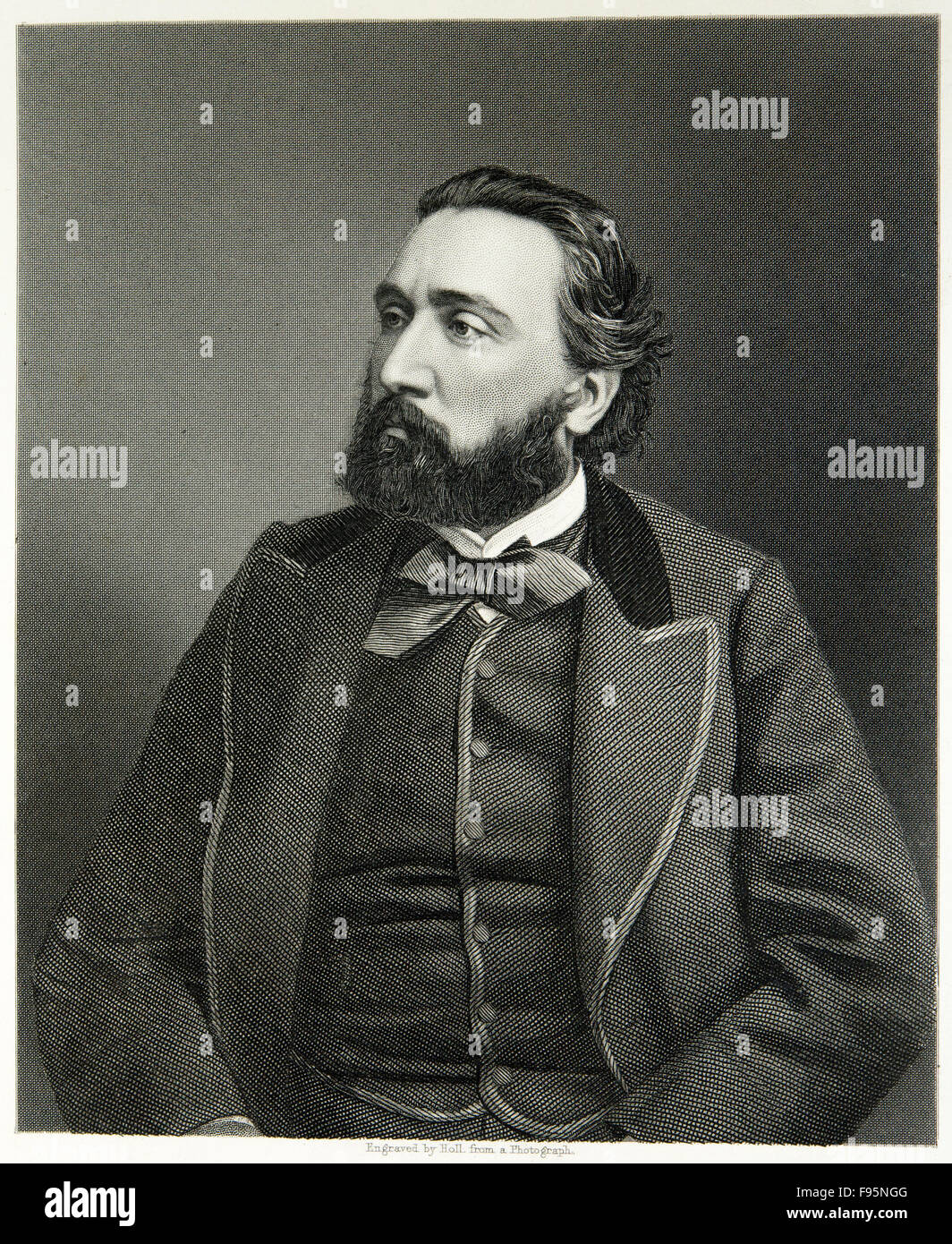 Léon Gambetta. Stockfoto