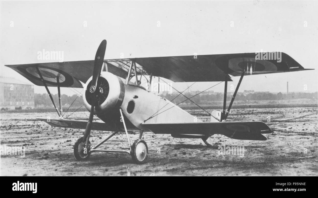Französische Luftwaffe, WW1. Stockfoto