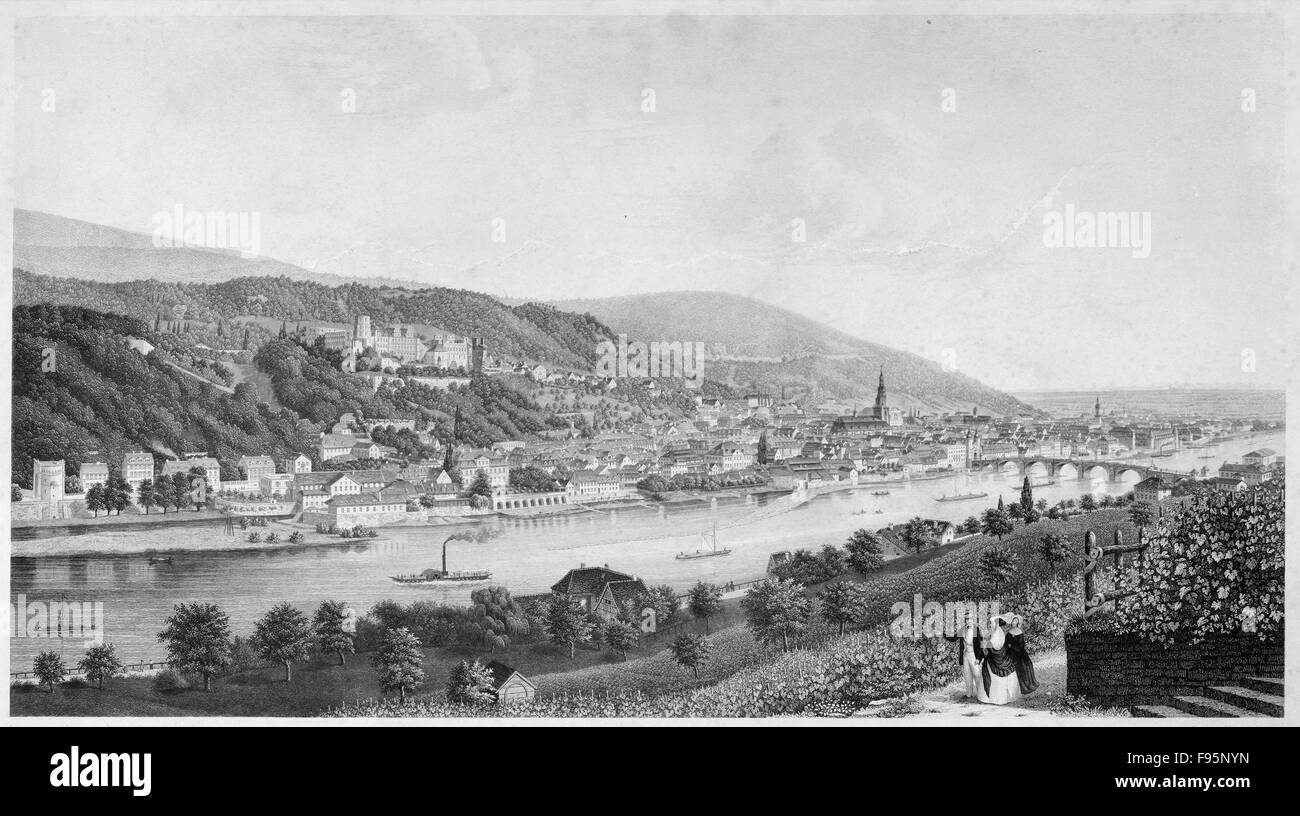 Heidelberg. Stockfoto