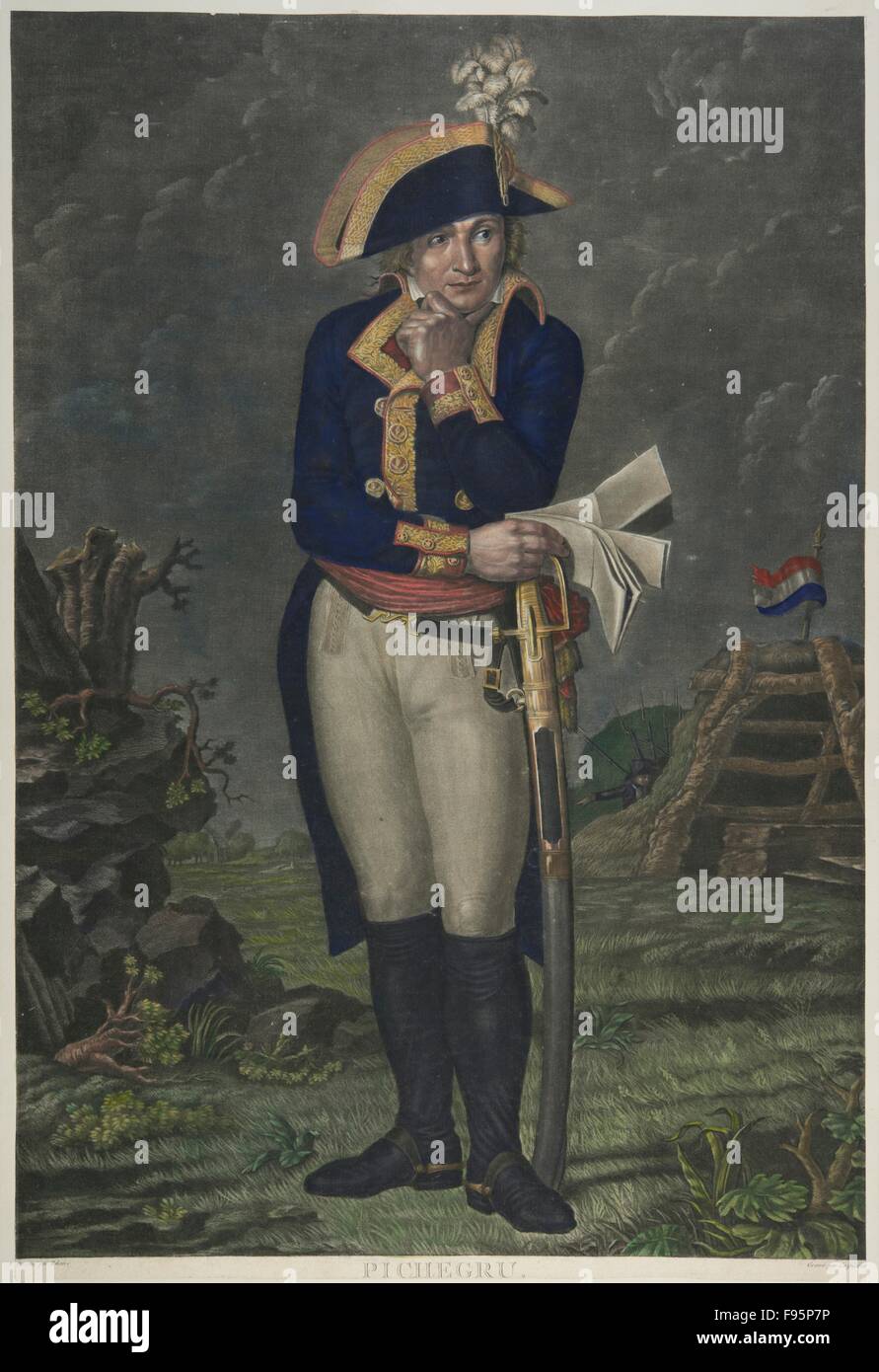 Jean-Charles Pichegru. Stockfoto